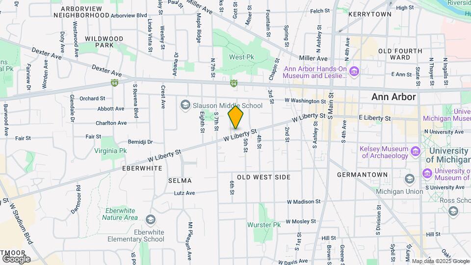 714 W Liberty St, Unit #4 Mapa y Detalles de la Ubicación