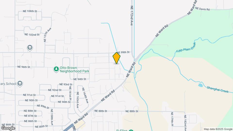 9611 NE 169th Ave Map and Location Details