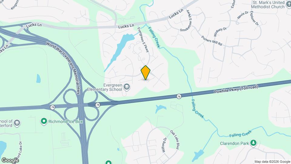 12412 McAllen Ct Map and Location Details