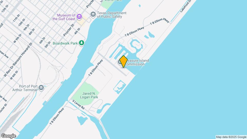 580 Pleasure Island Blvd, Unit 117 Mapa y Detalles de la Ubicación