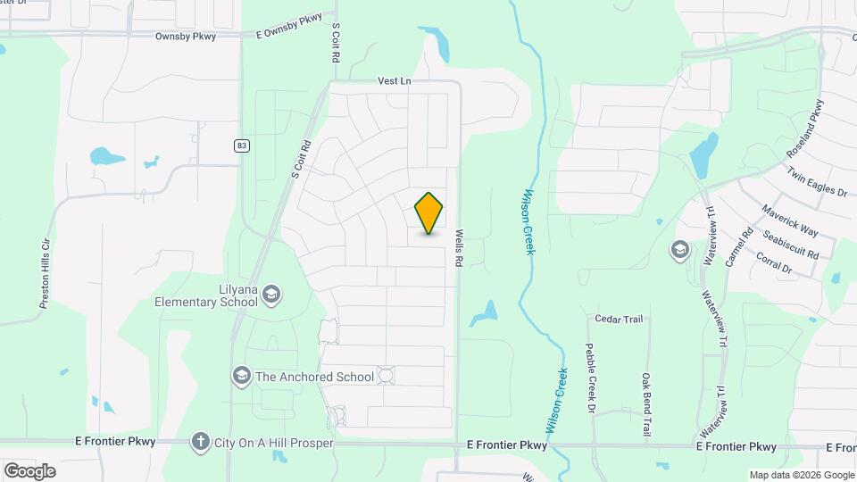 1700 Rain Lily St Map and Location Details