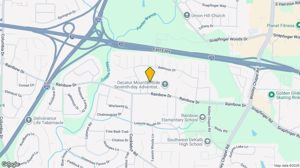 2650 Cloud Ln Map and Location Details