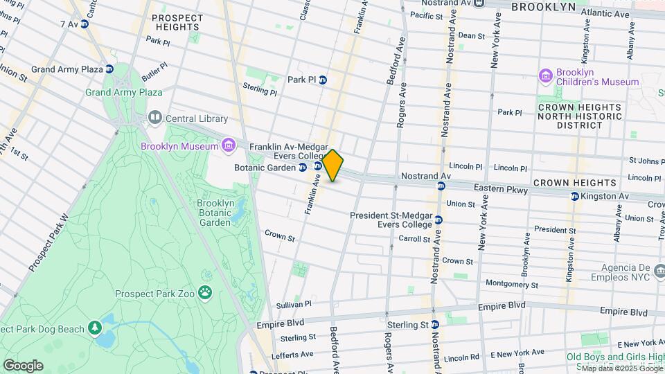 1085 Union St Mapa y Detalles de la Ubicación