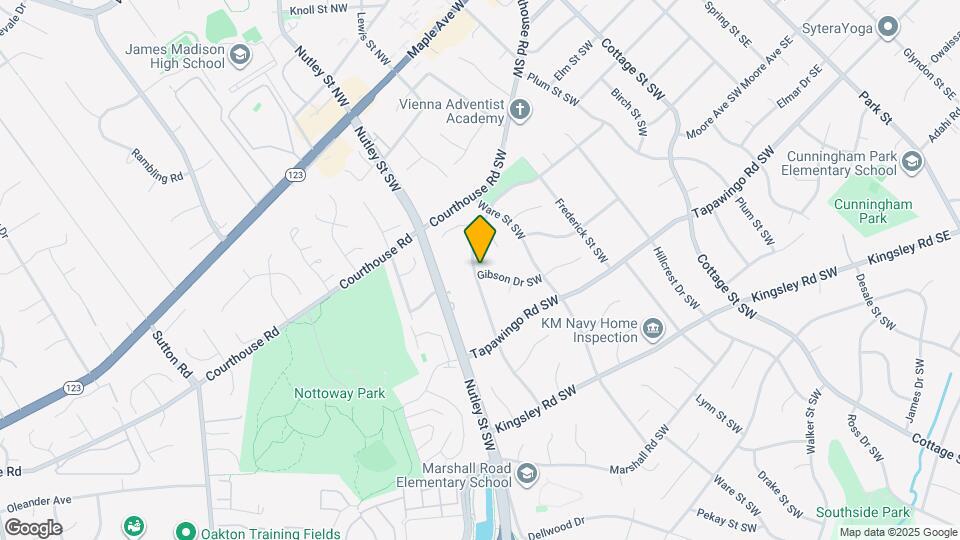 610 Meadow Ln SW Map and Location Details