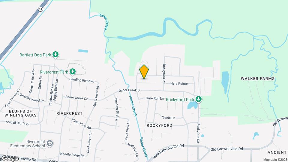 6658 Raner Cove Mapa y Detalles de la Ubicación