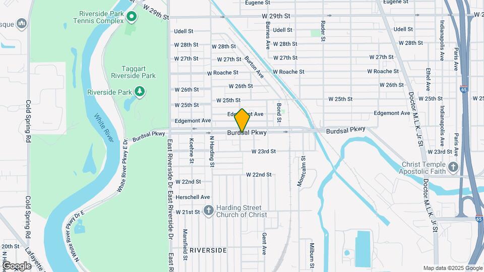 1265 Burdsal Pkwy Map and Location Details