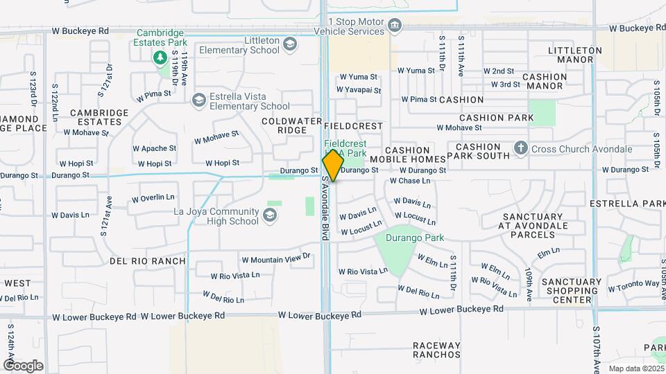 2114 S 114th Ln Map and Location Details