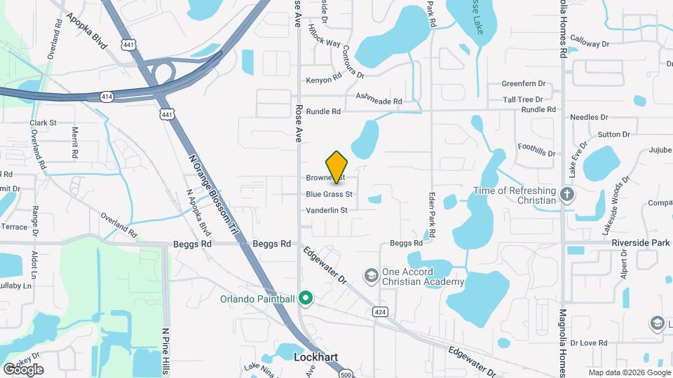 5329 Blue Grass St Map and Location Details