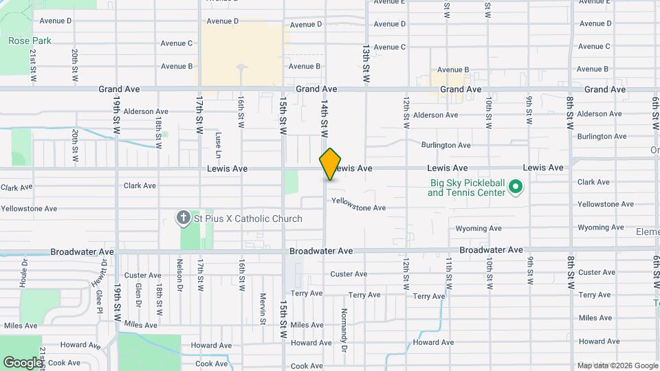 1341 Clark Ave, Unit 1 Map and Location Details