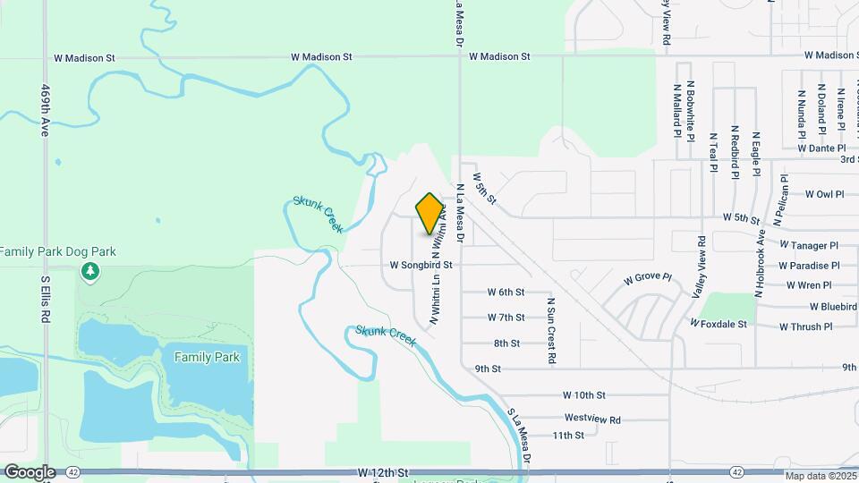 513 N Whitni Ln Map and Location Details
