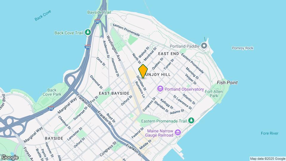 135 Sheridan St, Unit 102 Map and Location Details