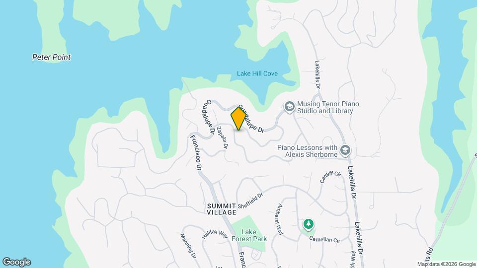 495 Encina Dr Map and Location Details