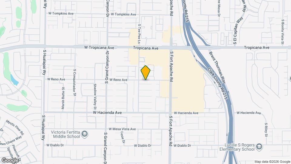 9554 Adobe Arch Ct Map and Location Details