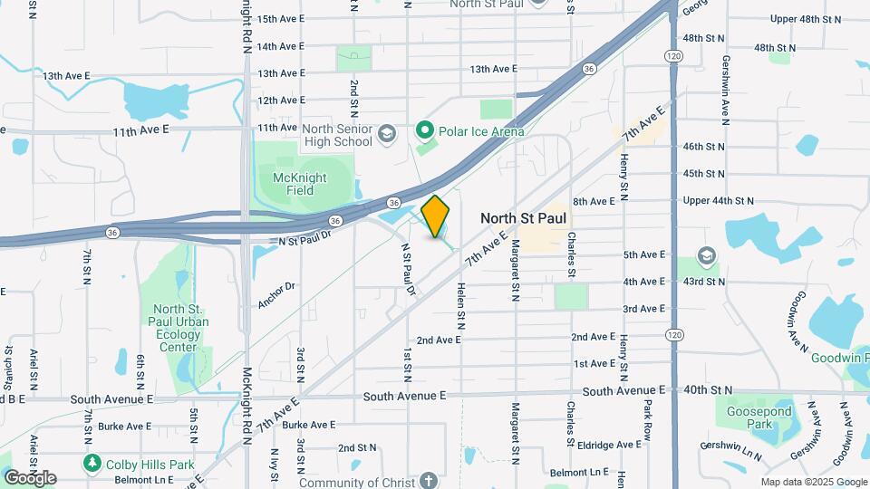 Franklyn Park Apartments Map and Location Details