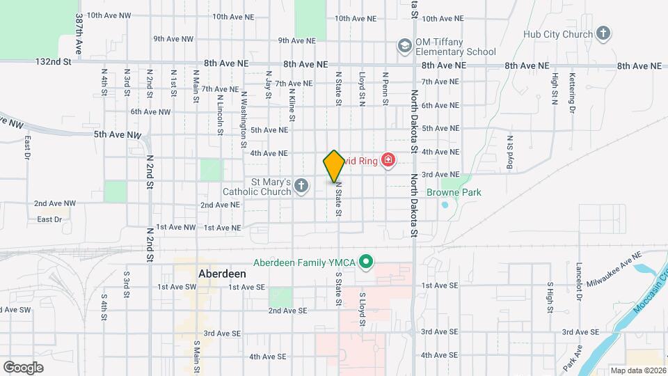 209 N State St Map and Location Details