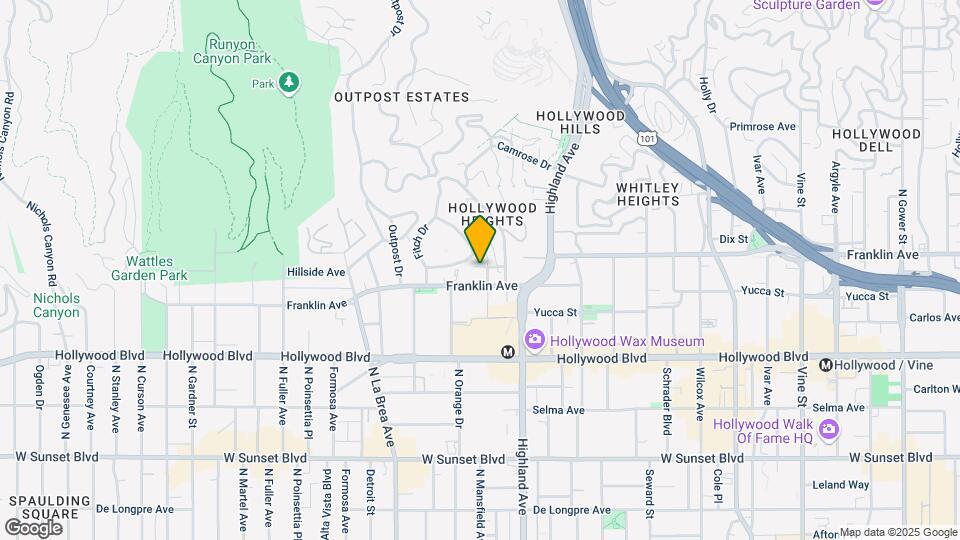 1829 Orchid Ave Mapa y Detalles de la Ubicación