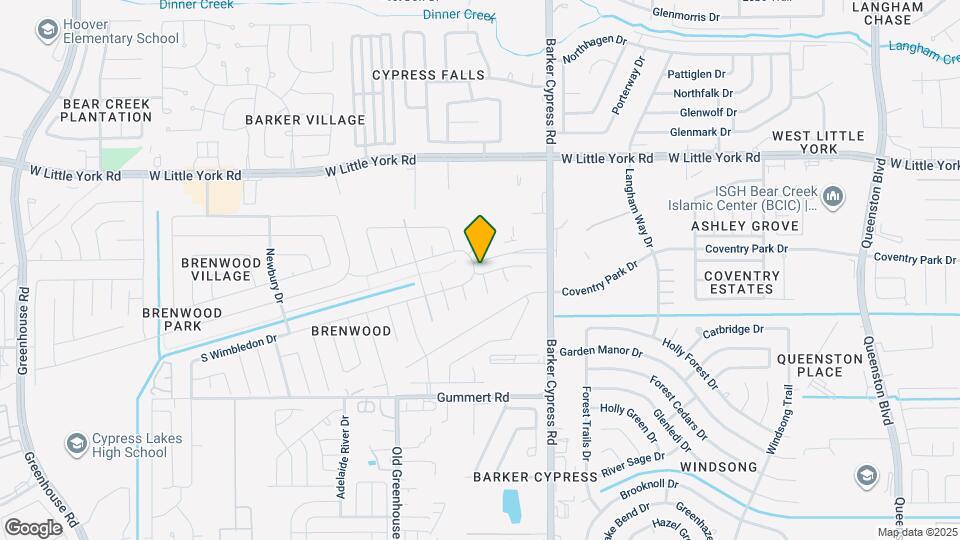 18250 Bethany Manor Ct Map and Location Details