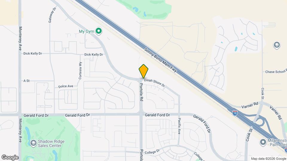 74246 Storke Dr Map and Location Details