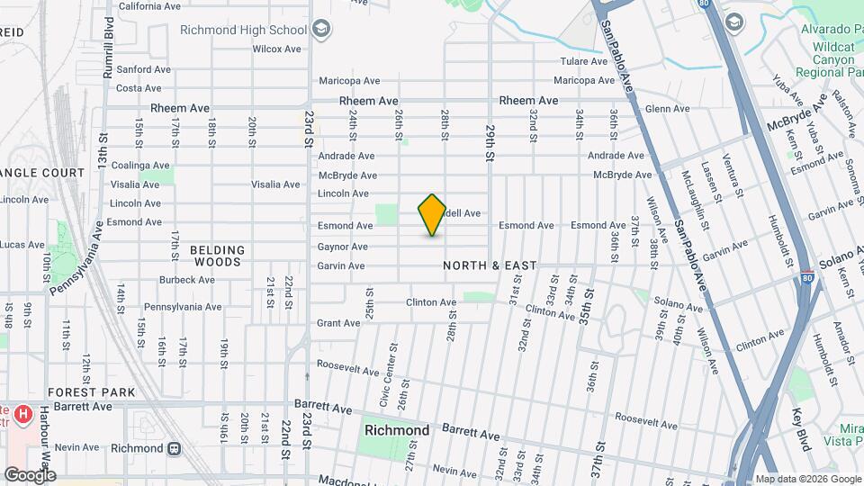 2727 Gaynor Ave Mapa y Detalles de la Ubicación