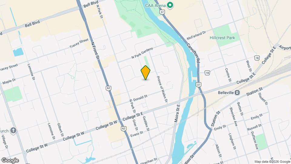 62 Craig St Map and Location Details