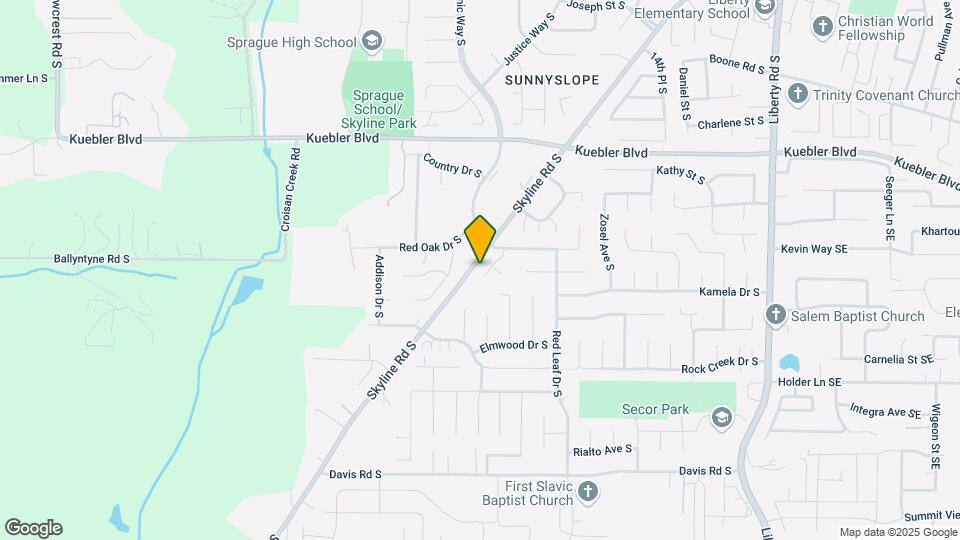 5255-5257 Springcrest Dr S Map and Location Details