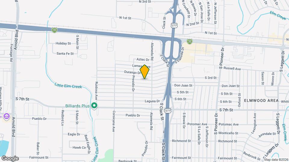 5225 Encino Rd Mapa y Detalles de la Ubicación