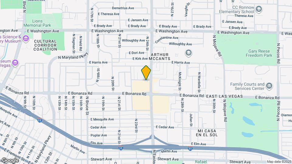 2417 E Wilson Ave Map and Location Details