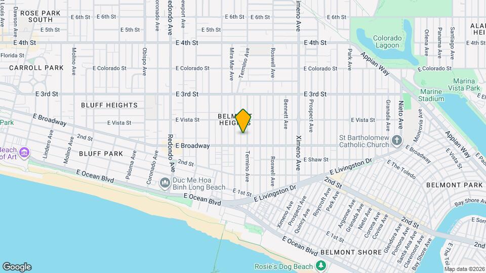 235 Termino Ave, Unit 7 Map and Location Details