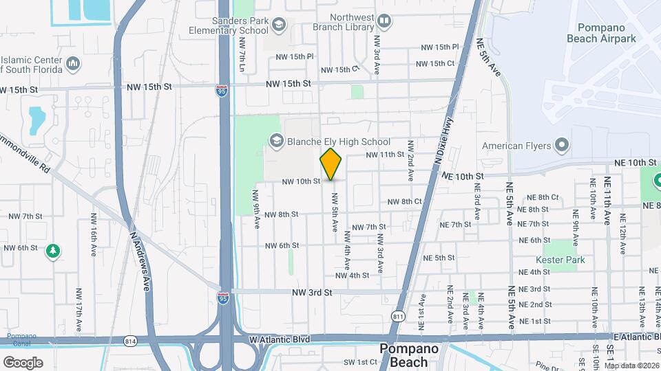 921 NW 5th Ave Map and Location Details