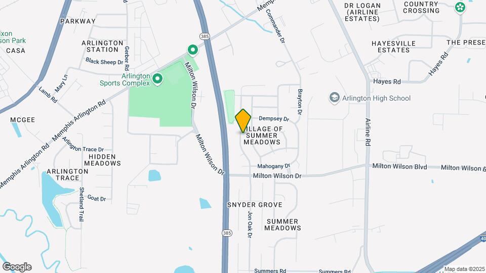5400 Milton Ridge Dr Map and Location Details