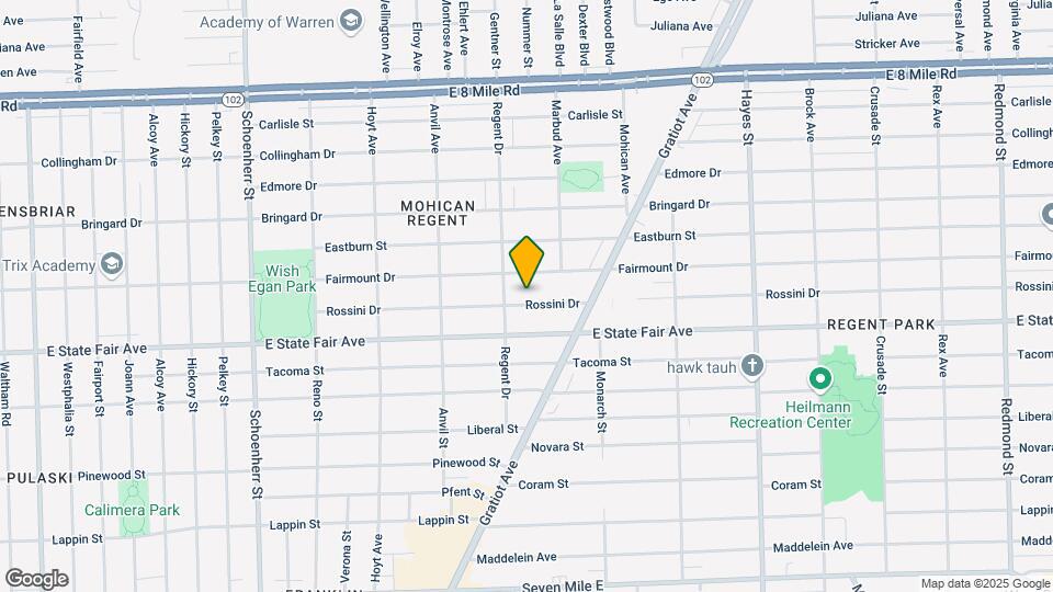 14443 Rossini Dr Map and Location Details
