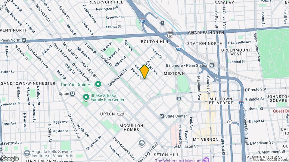239 W Lafayette Ave Map and Location Details
