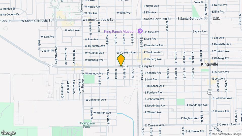 2111 King Ave Map and Location Details