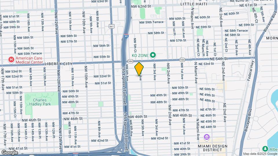 5130-5140 NW 5th Ave Mapa y Detalles de la Ubicación