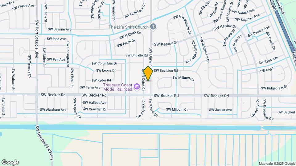 4580 SW Darwin Blvd Mapa y Detalles de la Ubicación