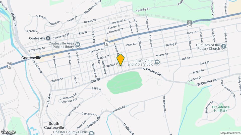 120 Chester Ave Map and Location Details