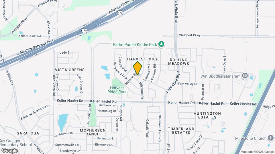 13109 Fieldstone Rd Map and Location Details