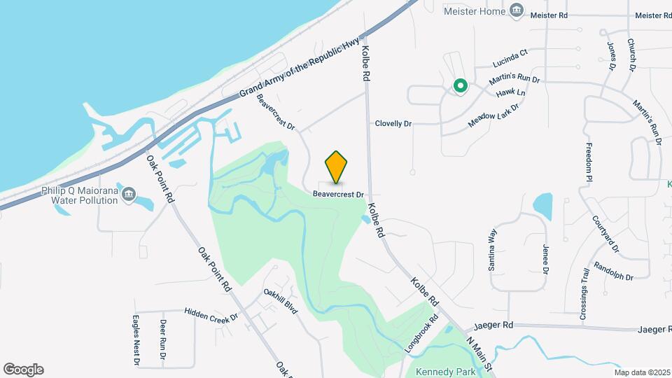 5510 Beavercrest Dr Map and Location Details