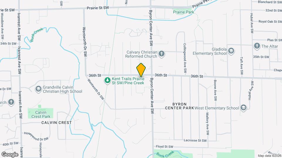 2410 36th St SW Map and Location Details