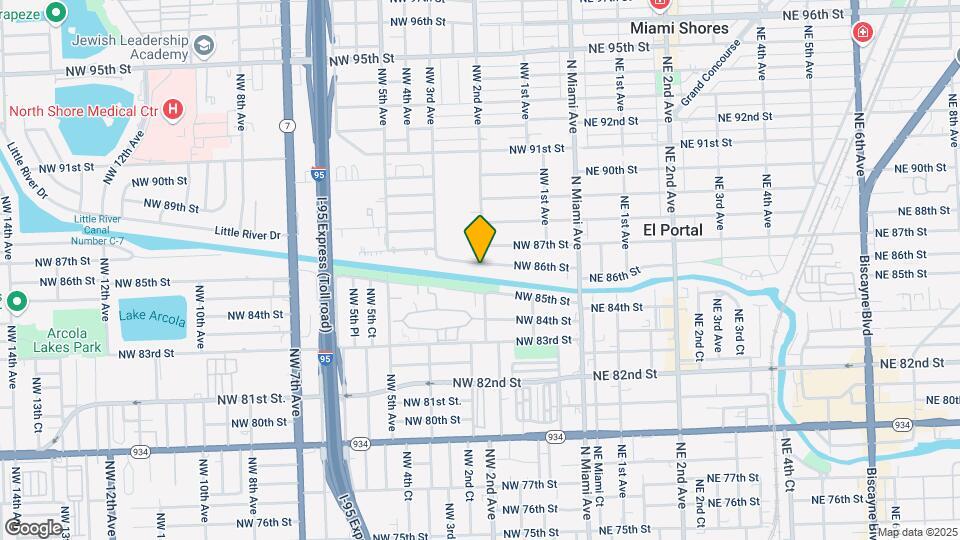 200 NW 86th St Map and Location Details