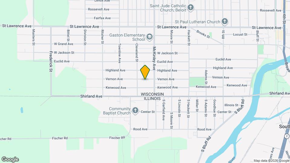 1532 Vernon Ave Map and Location Details