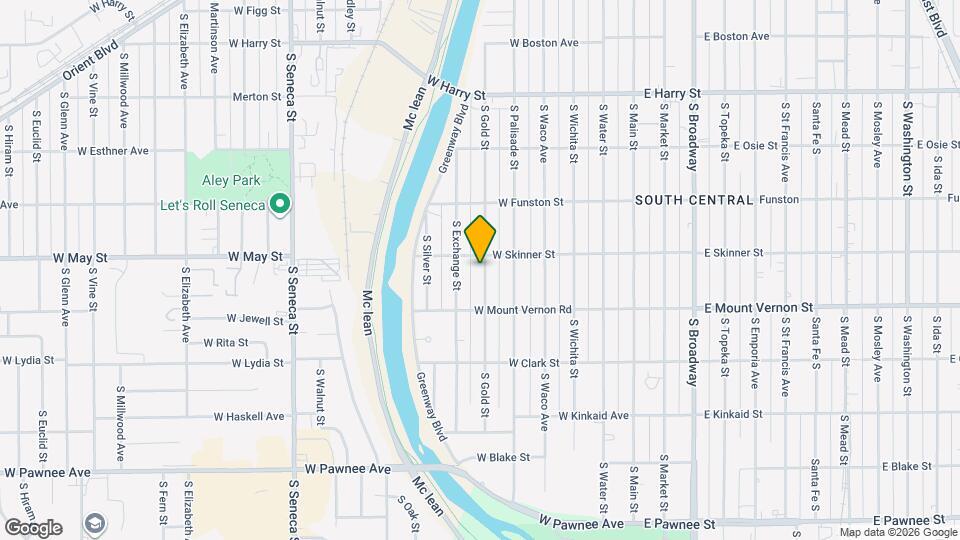 1913 S Gold St Map and Location Details