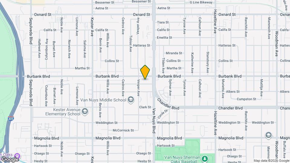 14535 Killion St Map and Location Details