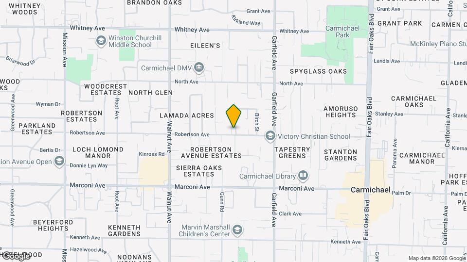 5319-5321 Robertson Ave Map and Location Details