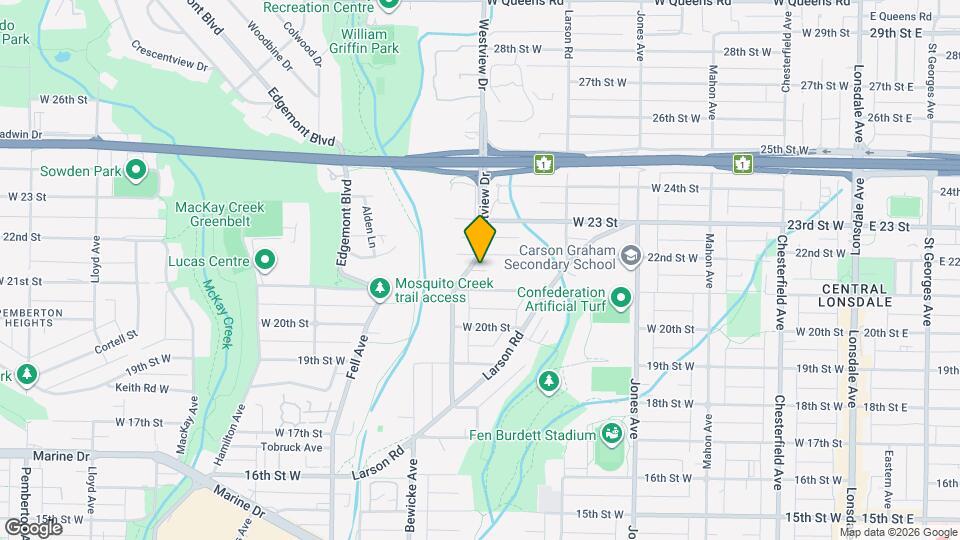 2136 Westview Dr Map and Location Details
