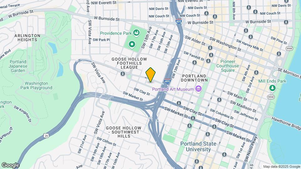 1511 SW Columbia St Mapa y Detalles de la Ubicación