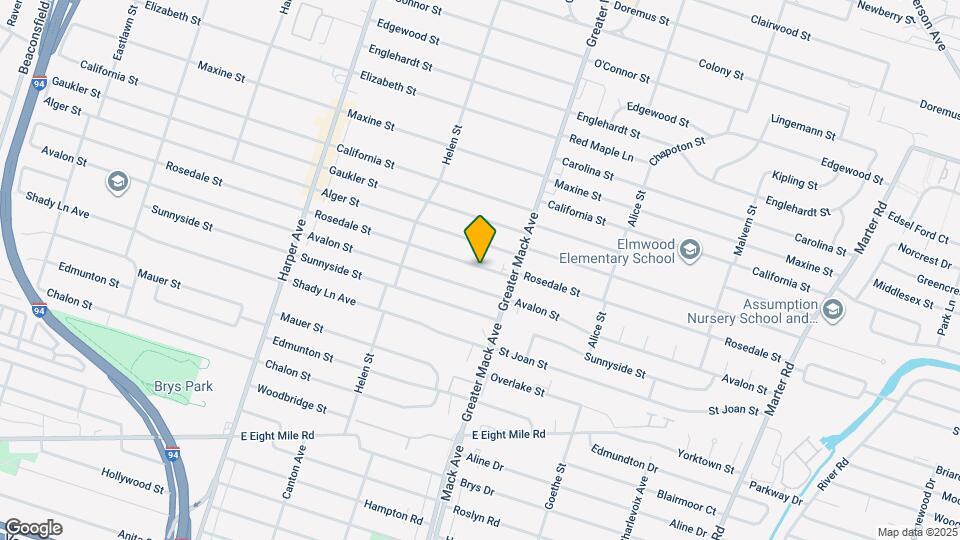 22114 Rosedale St Mapa y Detalles de la Ubicación