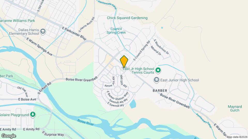 3711 S Council Spring Rd Map and Location Details