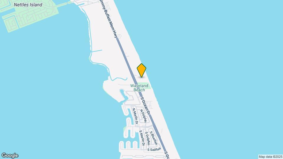 10310 S Ocean Dr Mapa y Detalles de la Ubicación