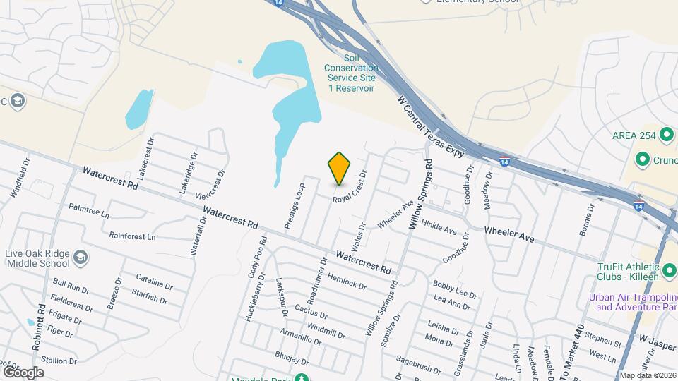 1217 Westway Cir Map and Location Details